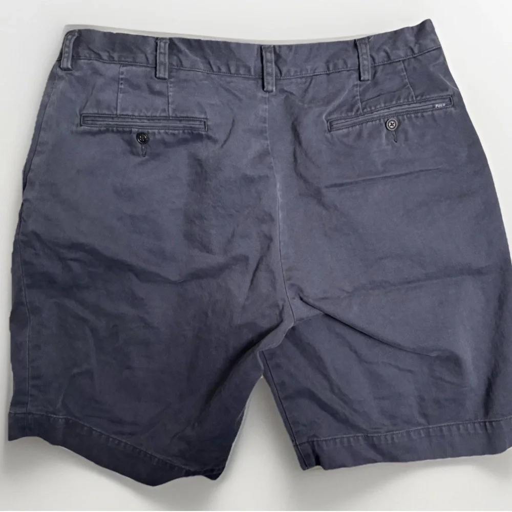 Polo by Ralph Lauren Men's Navy Shorts - Picture 2 of 5